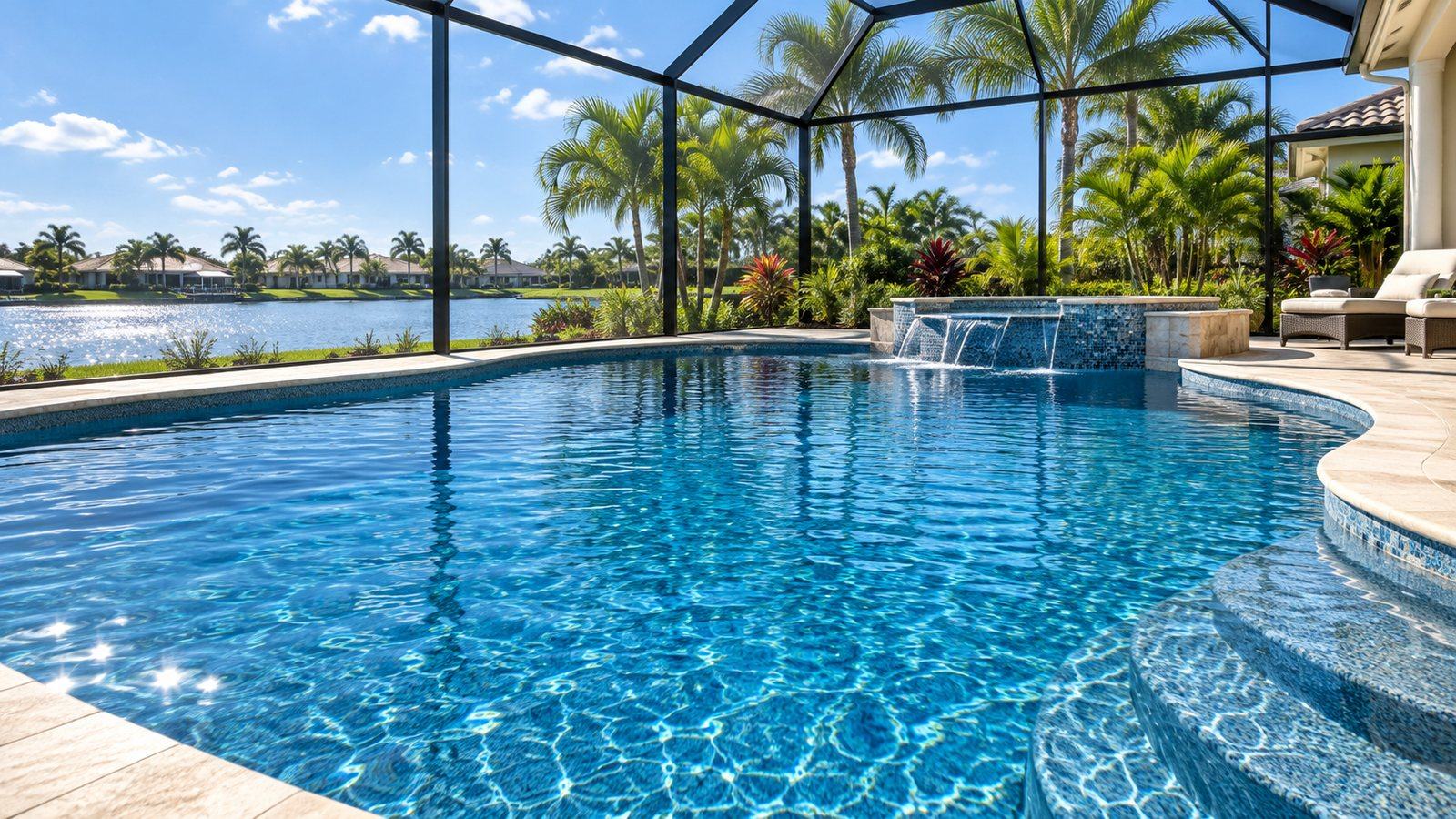 Quartz Pool Resurfacing in Cape Coral, FL